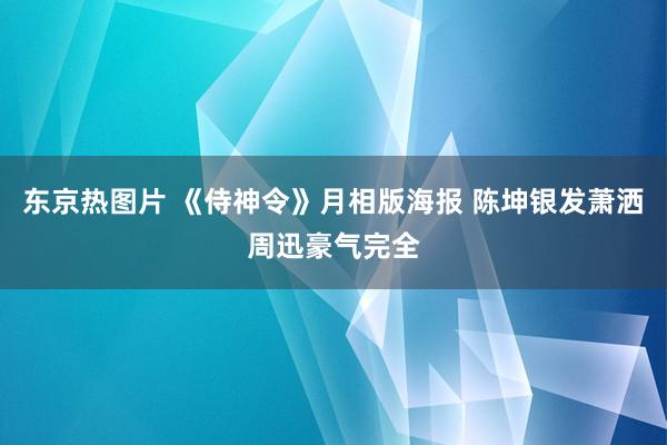 东京热图片 《侍神令》月相版海报 陈坤银发萧洒周迅豪气完全